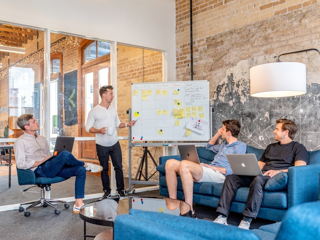 digital marketing team meeting